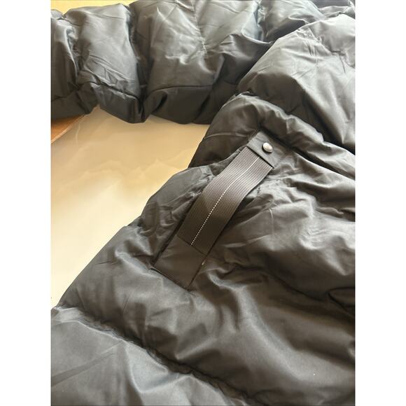 NWT Offside Men's Winter Warm Puffer Jacket Coat Long - Black - Extra Large - Picture 12 of 15